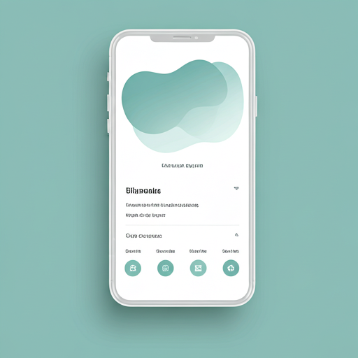 Clean UI design for fintech mobile application